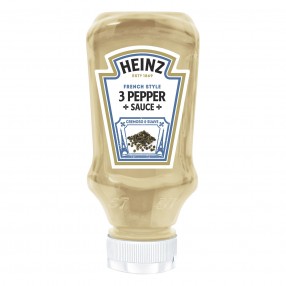 HEINZ salsa 3 pimientas 220 ml